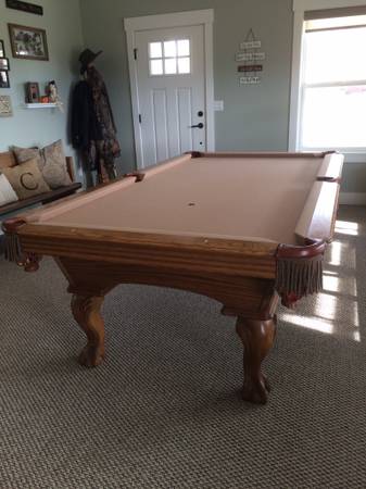 craigslist pool tables for sale near me