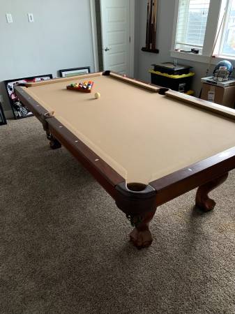 brunswick contender pool table assembly instructions