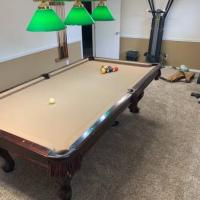 8 ft Solid Wood Pool Table