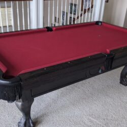 Custom Made 7 foot Pool Table